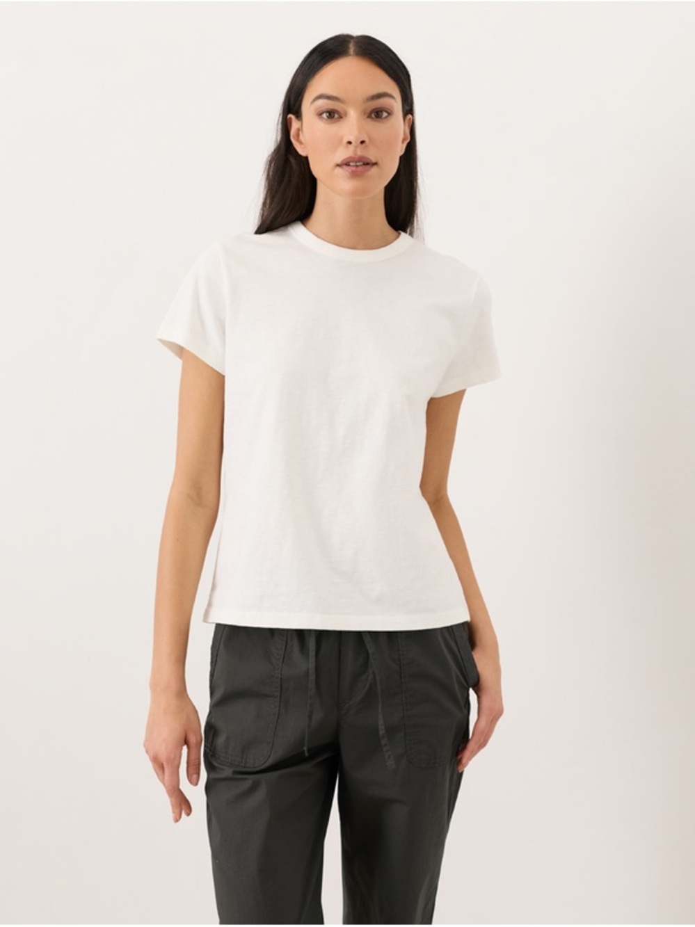 Pact Organic  Soft-Slub Essential Crewneck Tee - Medium
